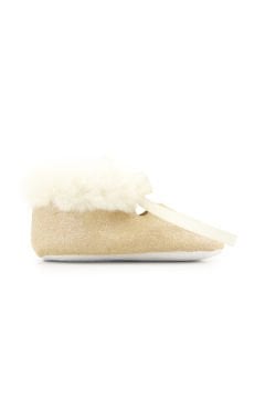 Kız Bebek Deri Patik