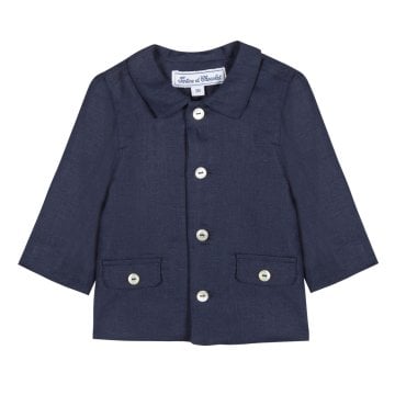 Erkek Çocuk Keten Ceket ( Yazlık )