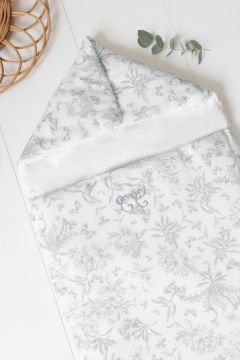 Ana Kucağı Toile de Jouy Gris