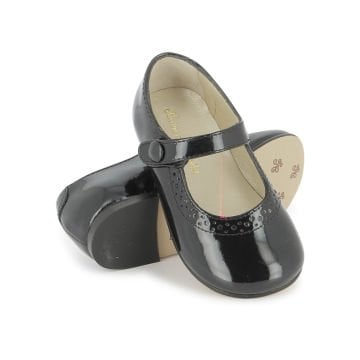 Kız Çocuk Lacivert Rugan Ayakkabı