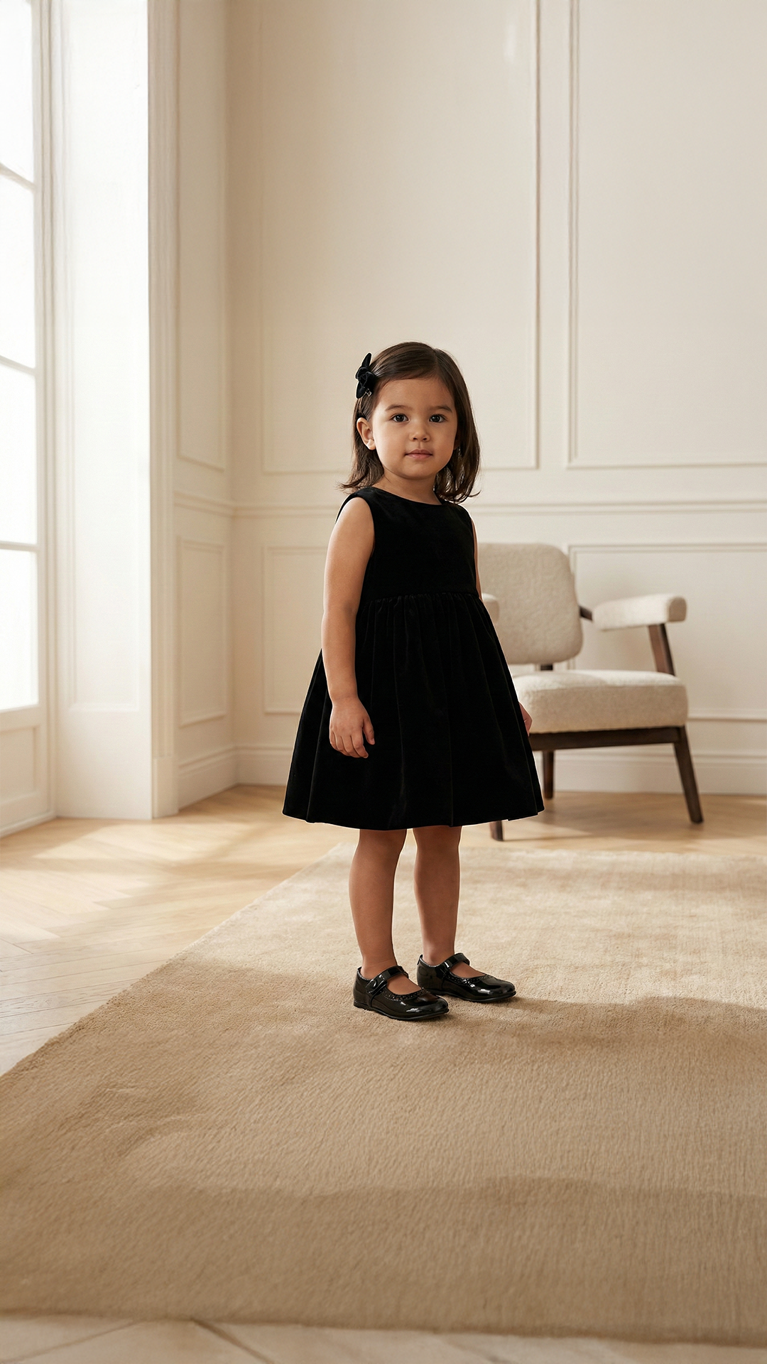 Kız Çocuk Lacivert Rugan Ayakkabı