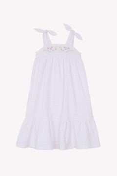 Kız Çocuk Askılı Uzun Elbise