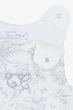 Bebek Uyku Tulumu 70cm Toile de Jouy Gris