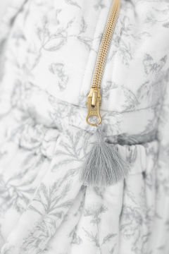 Anne Çantası Toile de Jouy Gris