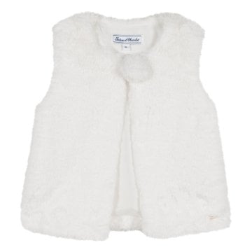 Kız Çocuk Kürk Yelek