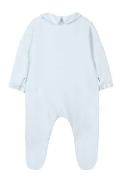 Erkek Bebek Garda Yakalı Kadife Tulum