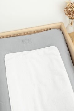 Bebek Alt Değiştirme Kılıfı Toile de Jouy Gris