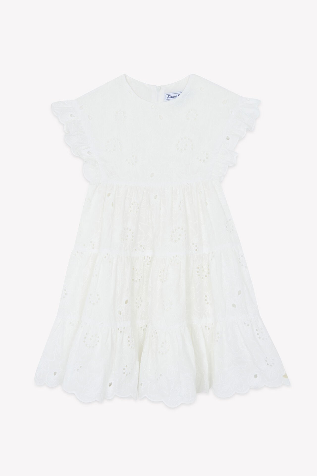 Kız Çocuk Elbise Beyaz
