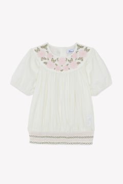 Nakış Detaylı Kız Çocuk Tunik