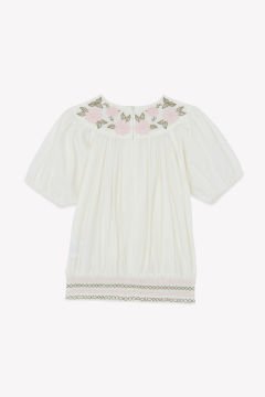 Nakış Detaylı Kız Çocuk Tunik