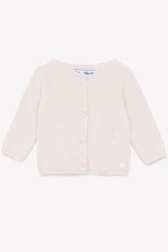 Ajurlu Kız Bebek Triko Hırka