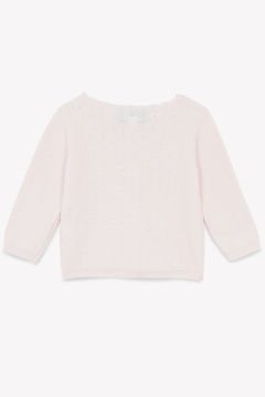 Ajurlu Kız Bebek Triko Hırka