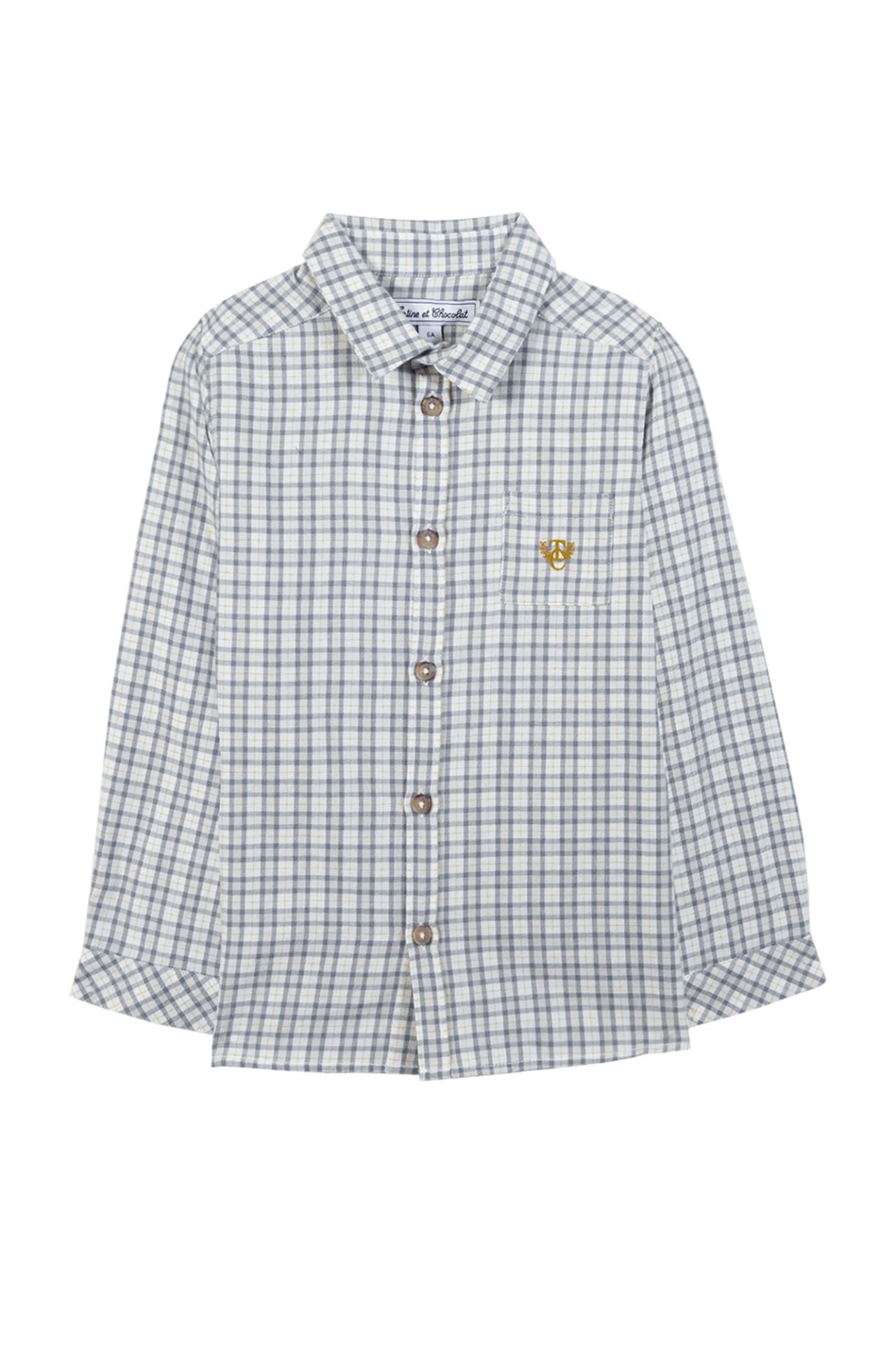 Kareli Erkek Çocuk Gömlek