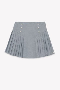 Kız Çocuk Klasik Pilili Etek