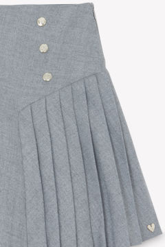 Kız Çocuk Klasik Pilili Etek