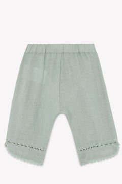 Kız Bebek Keten Pantalon