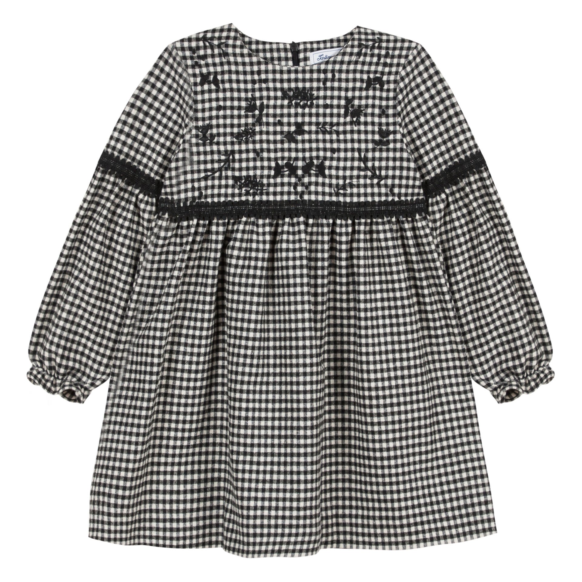 Kız Çocuk Kareli Elbise