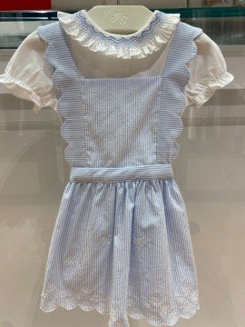 Kız Bebek Askılı Elbise