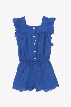 Kız Çocuk Şortlu Kısa Tulum