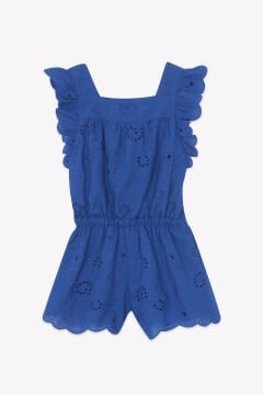 Kız Çocuk Şortlu Kısa Tulum