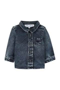 Erkek Bebek Jean Gömlek