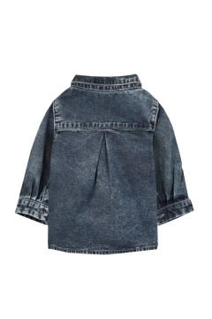 Erkek Bebek Jean Gömlek