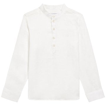 Erkek Çocuk Keten Gömlek