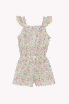 Kız Çocuk Şortlu Kısa Tulum