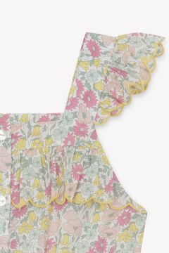 Kız Çocuk Şortlu Kısa Tulum