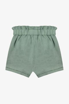 Kız Çocuk Keten Şort