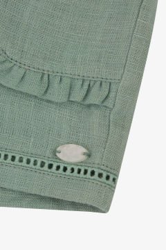 Kız Çocuk Keten Şort