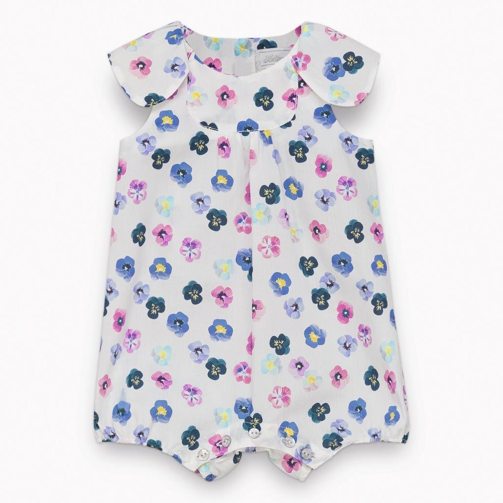 Kız Bebek Kısa Bacaklı Tulum