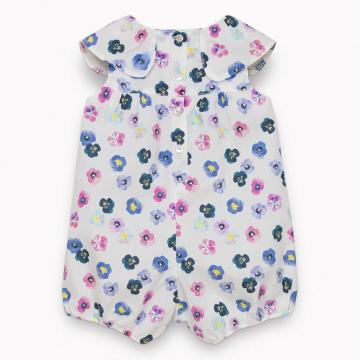 Kız Bebek Kısa Bacaklı Tulum