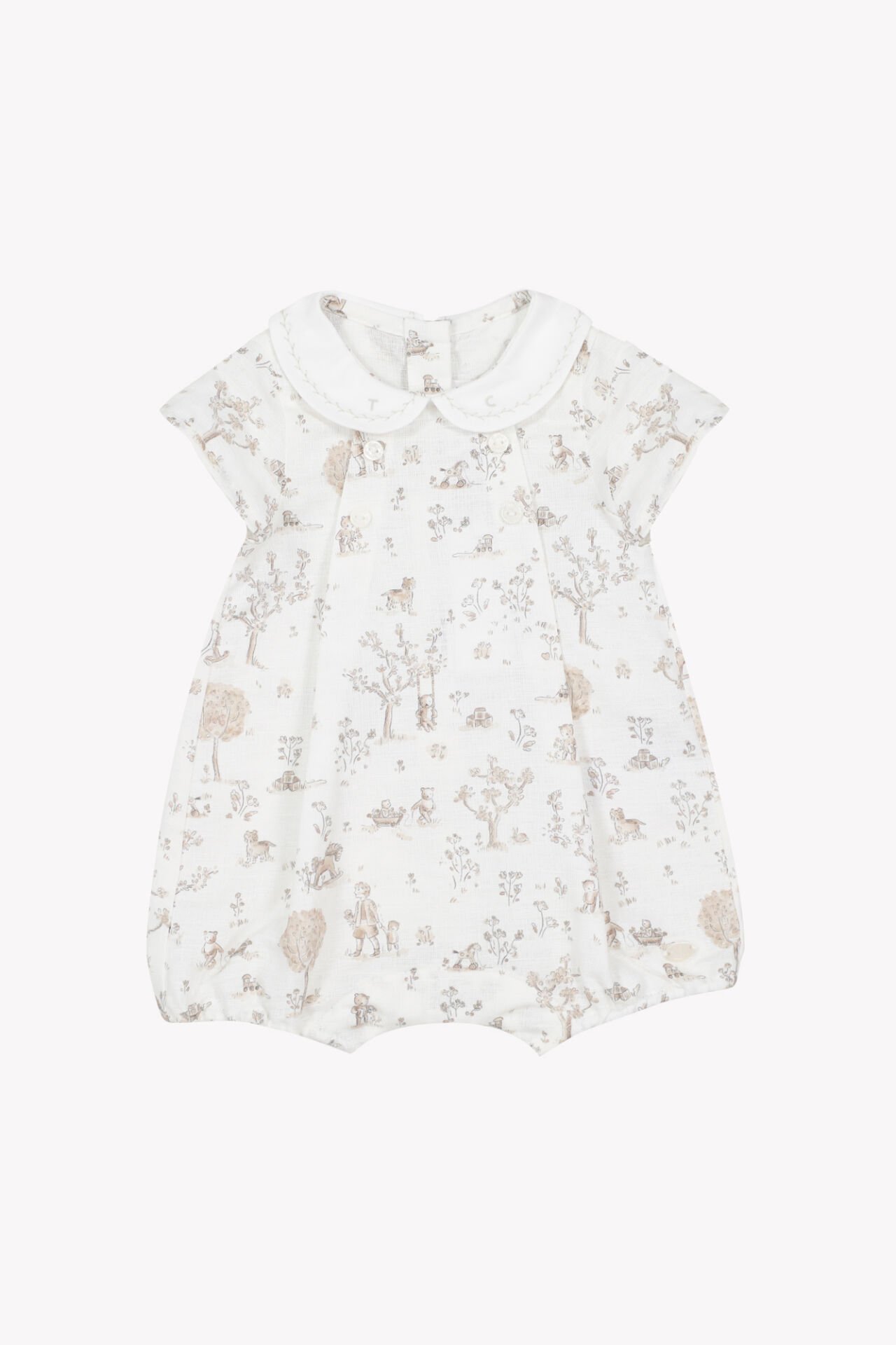 Bebek Keten Şortlu Kısa Tulum