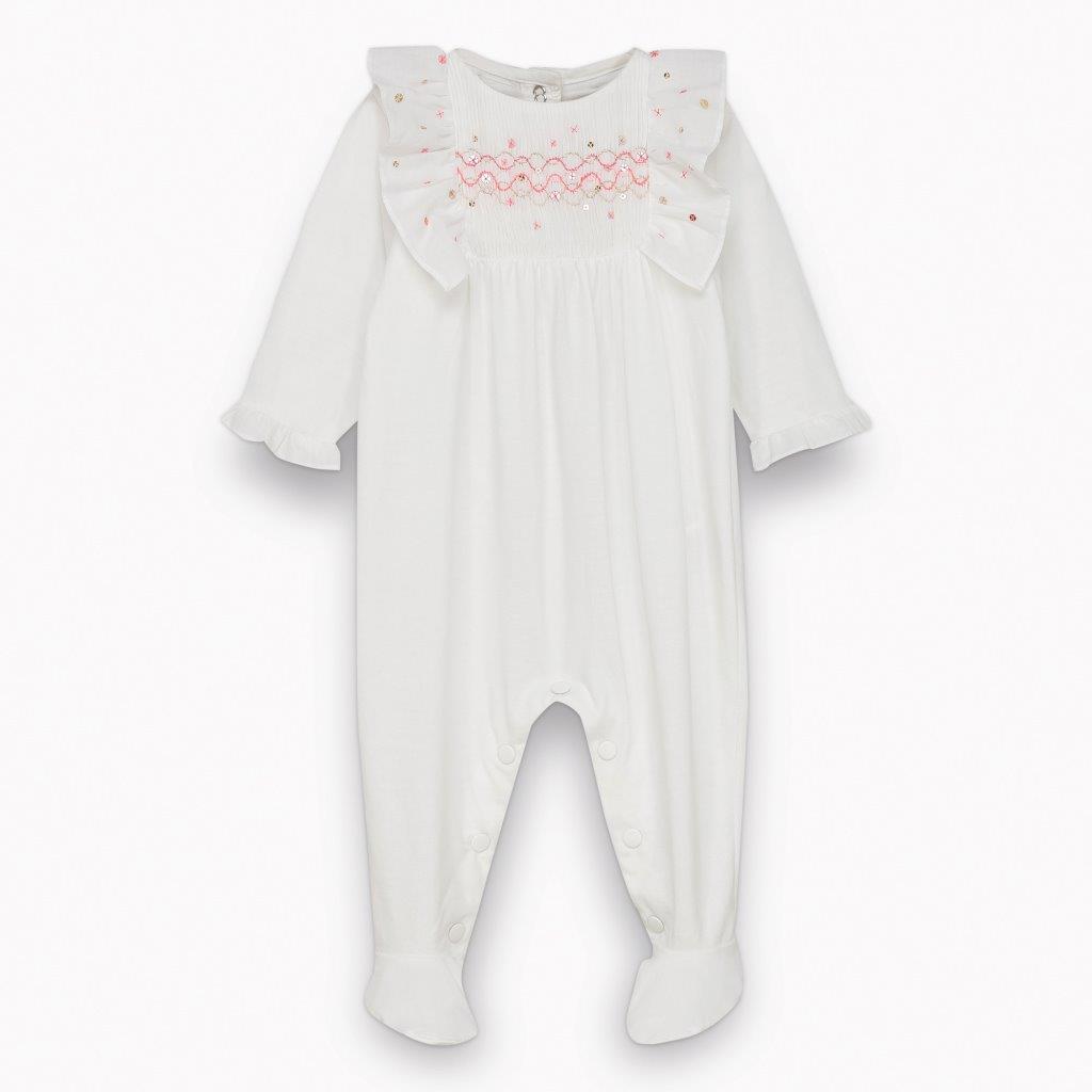 Kız Bebek  Jersey İnce Tulum