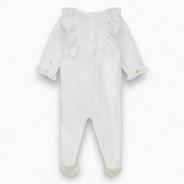 Kız Bebek  Jersey İnce Tulum