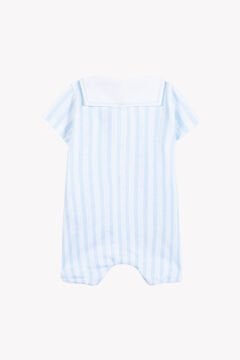 Erkek Bebek Garda Şortlu Kısa Tulum