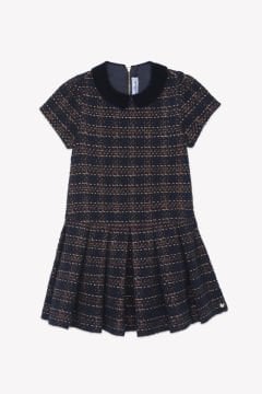 Kız Çocuk Tüvit Şık Yılbaşı Elbisesi