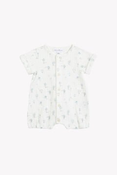 Erkek Bebek Şortlu Kısa Tulum