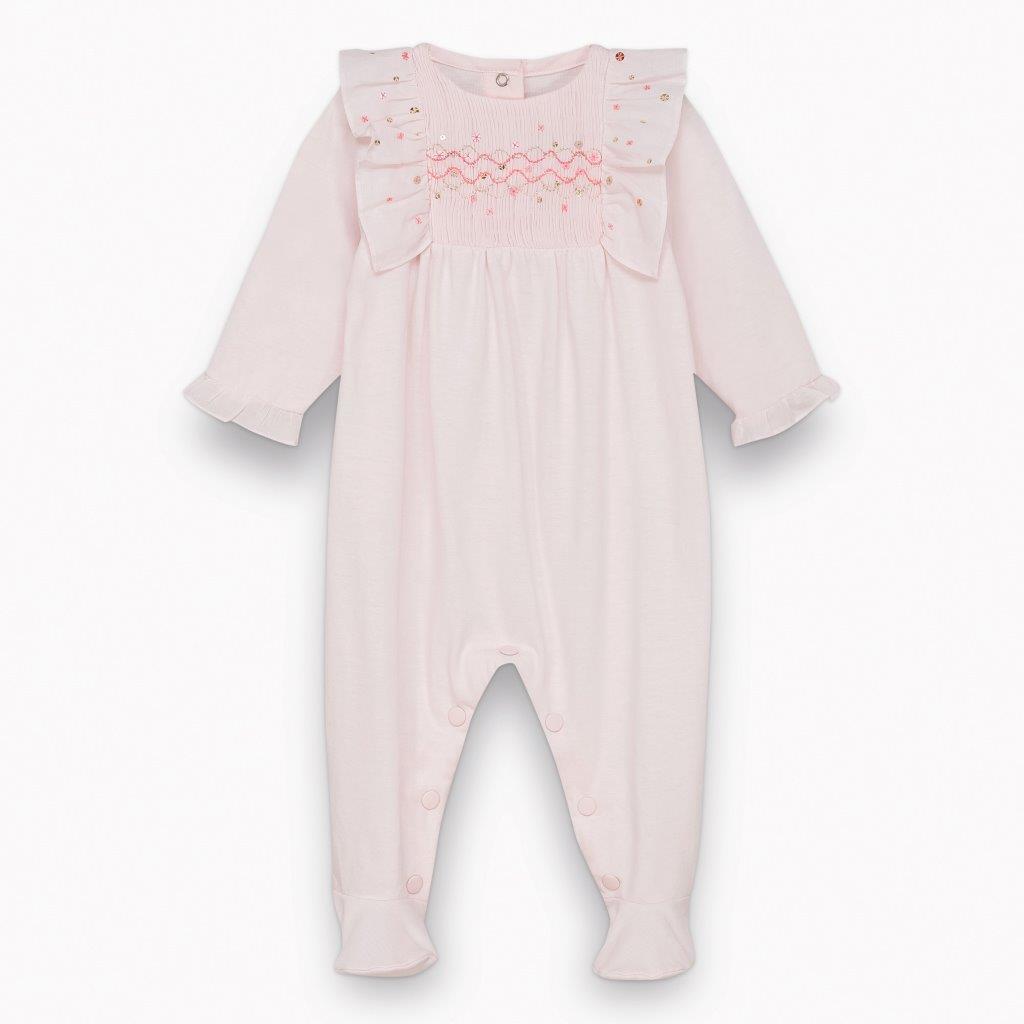 Kız Bebek Jersey İnce Tulum