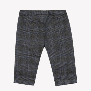Erkek Bebek & Çocuk Cepli Kareli Pantalon