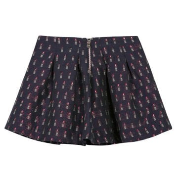 Kız Çocuk Jacquard Etek