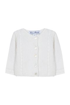 Bebek Organik Pamuktan Hırka