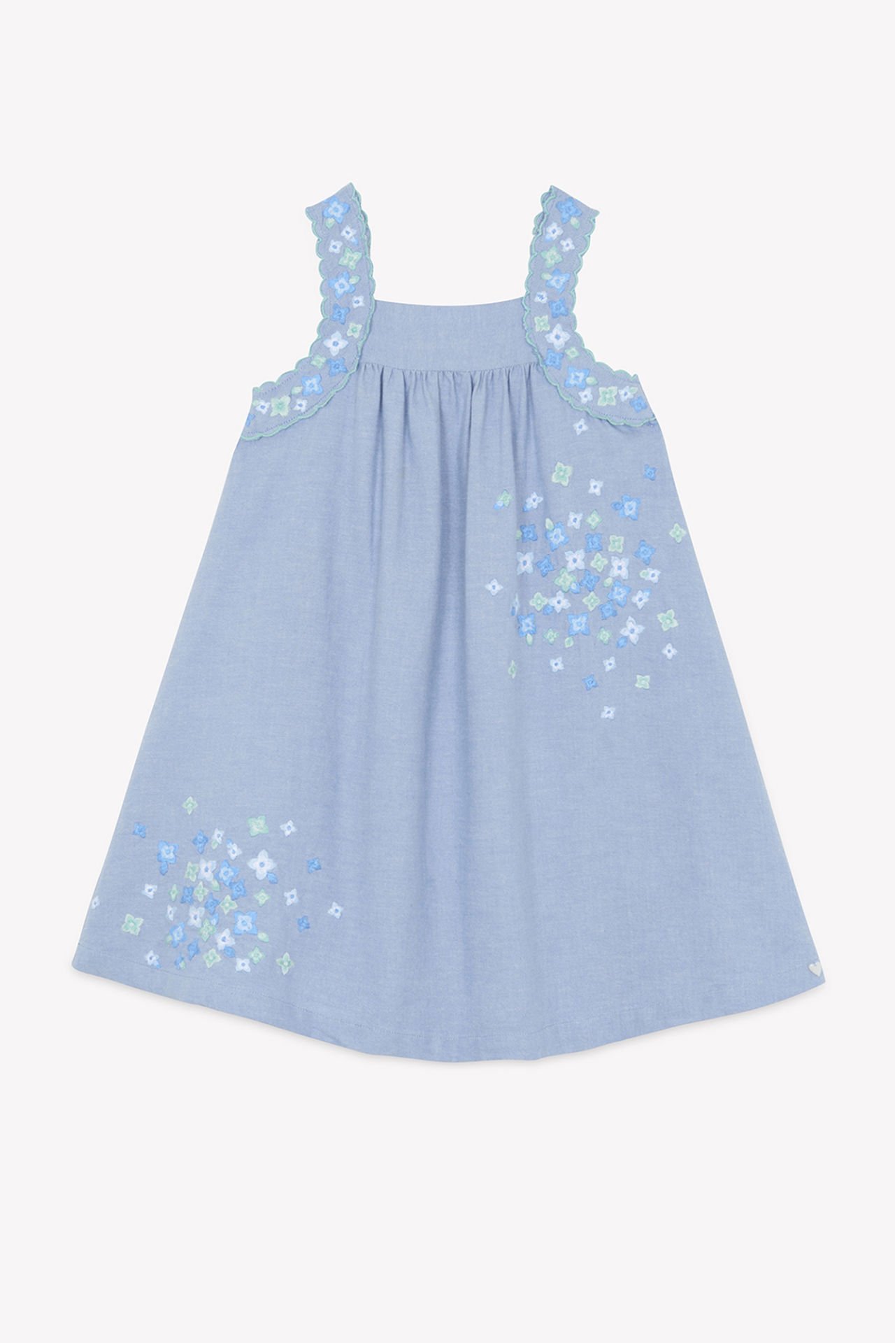 Kız Çocuk Askılı Elbise