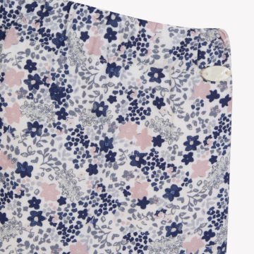 Kız Bebek Çiçek Desenli Rahat Pantalon