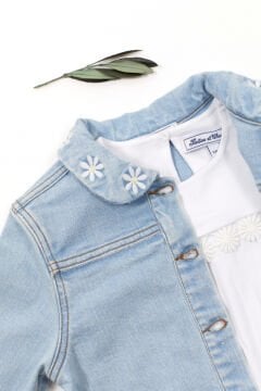 Kız Çocuk Denim Ceket