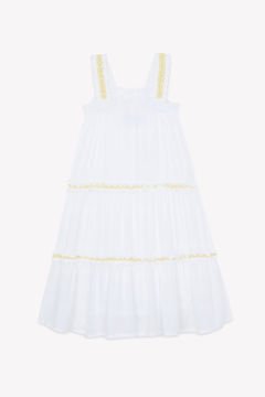 Kız Çocuk Askılı Maxi Elbise