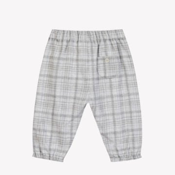 Erkek Bebek Ekoseli Pantalon