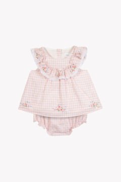 Kız Bebek Tunik + Bloomer Set