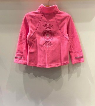 Kız Çocuk Fermuarlı Polar Ceket